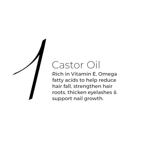 Brillare Pure Castor Oil for Hair Growth with Zero Chemicals, Repairs Damaged &amp; Dry Skin, Strengthen Hair with Healthy Look, 100% Natural &amp; Organic, 200 ml - View 2 of 5