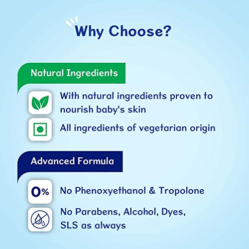 Chicco Baby Moments Mild Body Wash - Protect, 200ml |With Chamomile &amp; Geranium|No Tears Formula with Natural Ingredients for Moisturized Skin|Phenoxyethanol, Parabens &amp; Lauryl sulphates free (FROM INDIA)SAB - View 3 of 6