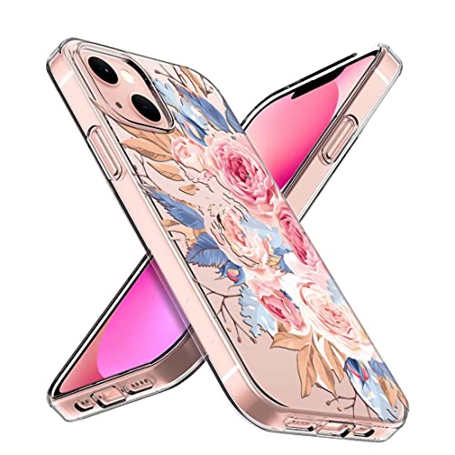 Fashionury Back Cover for Apple iPhone 13 Designer | Printed|Transparent |Flexible| Silicon-D0219 (FROM INDIA FAAZ) - Related product