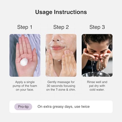 Cureskin Deep Cleanse Salicylic Acid Face Wash for Oily Skin | Salicylic Acid Foaming Face Wash for Men and Women, 100 ml(FROM INDIA)JEZ - View 6 of 7