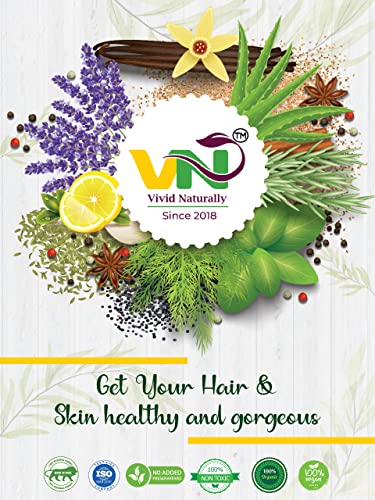 Vivid Naturally Onion Pro Herbal Shampoo - Promotes Hair Growth &amp; Controls Hair Fall | Anti Dandruff Formula - 220ml | Sulphate Free, Paraben Free(FROM INDIA)JEZ - View 5 of 5