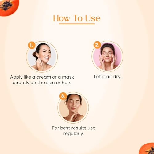 Romalia Ayurveda® Papaya Extract Gel for Skin Pigmentation with Aloe Vera, Neem, Glycerine, and Vitamin E - 200g, Anti-Aging, Moisturizing, Skin Brightening. - View 2 of 6
