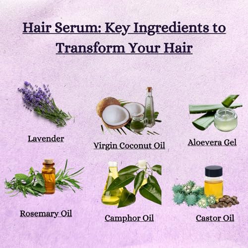 VIVID NATURALLY 'Hairfy' Hair Serum For Falling Hair Intensive Hair Growth 135ml(FROM INDIA)JEZ - View 4 of 5