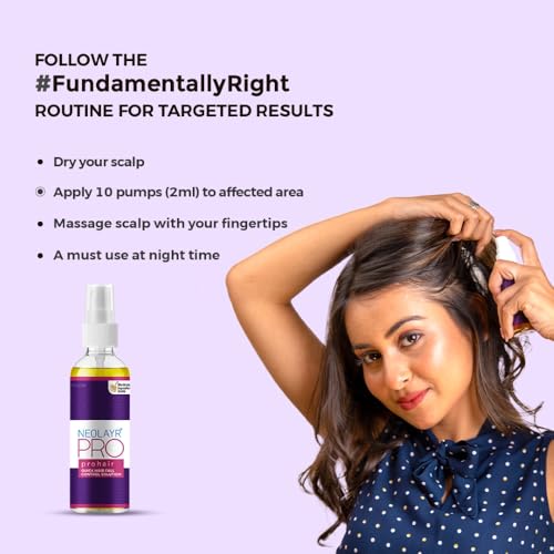 NEOLAYR PRO PROHAIR QUICK HAIR FALL CONTROL SOLUTION 40 ML I Reduces stress-related hair fall and offers visible reduction in just 20 days (FROM INDIA)SAB - View 5 of 7