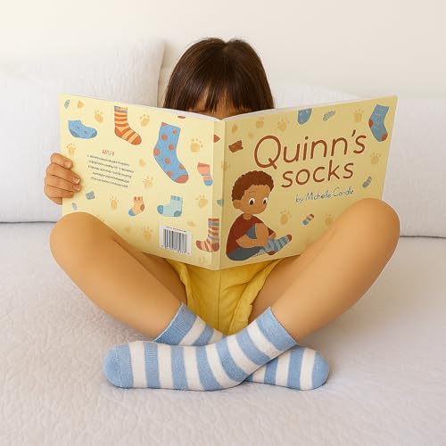FOOTPRINTS Organic cotton Kids Socks - Pack of 6 Pairs - Star Stripe (FROM INDIA) NUSS - View 4 of 7