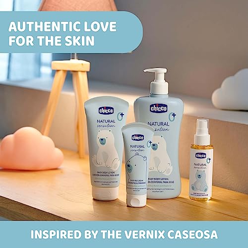 Chicco Natural Sensation Baby Face Cream with Shea Butter &amp; Vitamin E, 50ml|Long Lasting Formula for Baby's Moisturized Skin | No Harmful Ingredients |Dermatologist &amp; Pediatrician Approved (FROM INDIA)SAB - View 2 of 6