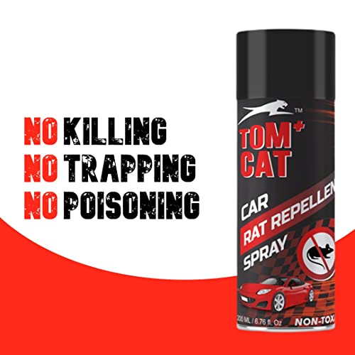 Shadow Securitronics Tom Cat Rat Repellent Spray For Cars 120Ml Highly Effective Protect Wires In Car,Bike&amp;Outdoor Utilities Non Toxic Only Repels 6-8 Weeks Protection Rodent Repellent Coating 100Ml - View 6 of 6