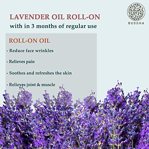 Buddha Natural Lavender Therapeutic Roll-On - 20 ml(FROM INDIA)JEZ - View 2 of 6