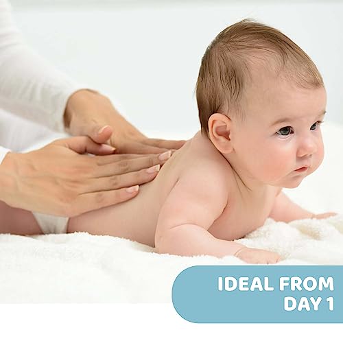 Chicco Natural Sensation Baby Massage Oil with Sweet Almond Oil &amp; Oats Extract, 100 ml | Deeply Moisturises Skin | Ideal for Babies and Moms | Dermatologically Tested on Sensitive Skin (FROM INDIA)SAB - View 3 of 6