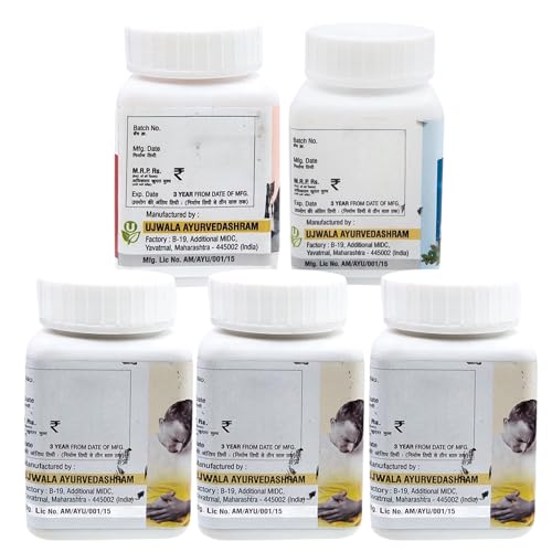 Ujwala Ayurvedashram Pymol + Livcon Capsule and Manulex Churna(pack of 3) Complete KIT for Piles and support | Fissure, Fistula, Inflammation &amp; Rectum(FROM INDIA)NUZ - View 2 of 5