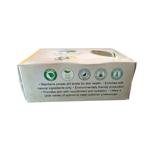 Vivid Naturally Handmade Detan Charcoal Fusion Bar - Goat Milk Natural Soap, Tailored for Unisex Tan Removal &amp; Oil Control, Handcrafted with Activated Charcoal, Besan, Chandan &amp; Multani Mitti - 105g(FROM INDIA)JEZ - View 4 of 5