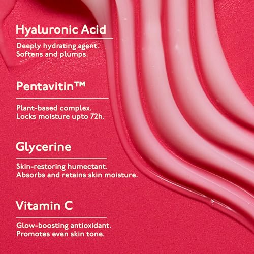 Asaya Running Deep Intense Face Moisturizer Gel |72-Hour Hydration &amp; Glow with Vitamin C, Pentavitin &amp; Natural Rose Extracts | For All Skin Types| specially for Melanin-Rich Skin (50g) (FROM INDIA)SAB - View 4 of 6