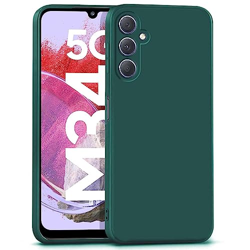 WOW IMAGINE Back Cover for Samsung Galaxy M34 5G | F34 5G | Ultra Slim Soft Rubberised Case | Inner Velvet Fabric Lining | Matte Silicone Flexible Mobile Case | Camera Protection - Green(FROM INDIA FAAZ) - Shop at Colombo Mall