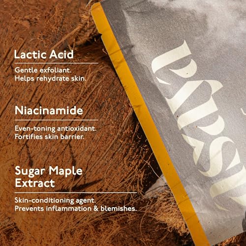ASAYA Dtan Face Sheet Mask For Tan Removal | Bio Cellulose Sheet Mask For Sun-Damaged Skin | Maple Extract | Exfoliates &amp; Evens Tone | Made In Korea | All Skin Types, 1 Count (FROM INDIA)SAB - View 4 of 6