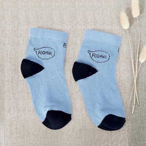 LEALDEALZ kids socks for boys and girls, soft cotton with Anti bacterial Wash Pack of 5. (FROM INDIA) NUSS - View 3 of 7