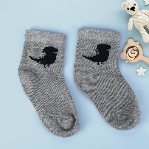 LEALDEALZ kids socks for boys and girls, soft cotton with Anti bacterial Wash Pack of 5. (FROM INDIA) NUSS - View 4 of 7