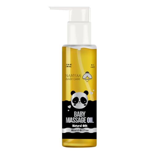 Namyaa Baby Massage Oil With Goodness of More Than 10 Oils | Calming and Soothing with Lavender, Chamomile, Almond Oil To Help Sleep And Nourish Skin (3.38), Pack of 1(FROM INDIA)NUZ - View 6 of 6