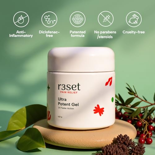 R3SET Ultra potent 100 gms - Ultimate Natural Pain Relief Solution for Everyone 100% Natural No Side Effects (FROM INDIA)SAB - View 5 of 6