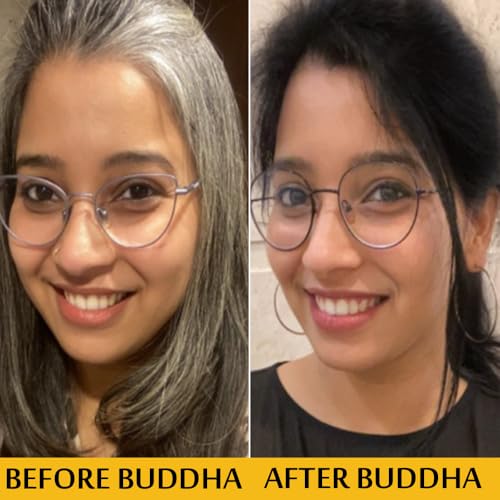 Buddha Natural Oil For Greys (150 ml) - Complete Solution For Greys hair - 100% Natural(FROM INDIA)JEZ - View 2 of 6