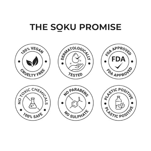 SOKU Ultra Hydrating Foaming Face Wash | Enriched with Hyaluronic Acid Kakadu Plum &amp; Pine Bark Extract For Dry Skin | Sulphate &amp; Toxins Free | Hydrates Skin - View 7 of 7