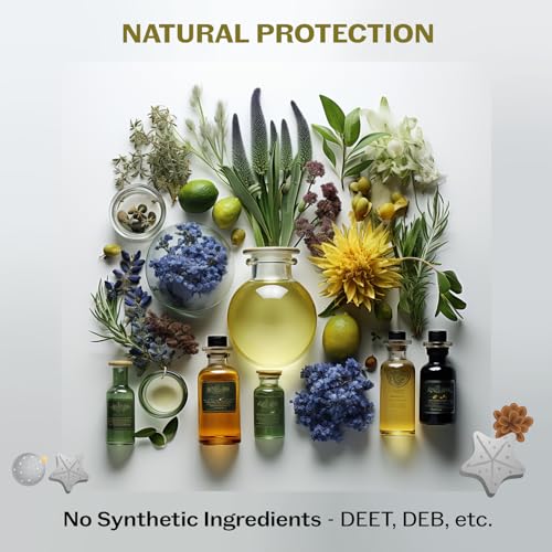 Odebo Natural Mosquito Repellent Spray | Floral, Relaxing Scent | Natural Igredients | No Skin Contact Needed 200 Ml - View 2 of 5