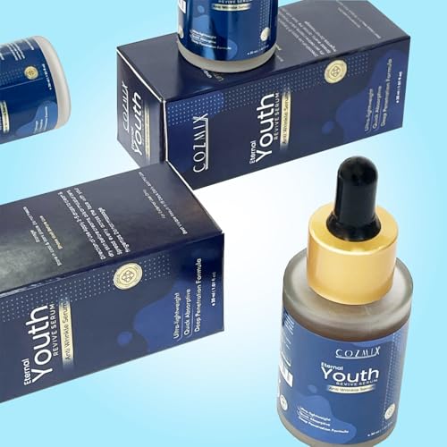 COZMIX Eternal Youth Revive Serum For Glowing &amp; Brightening Skin | Anti-Ageing Serum for Men &amp; Women | Anti-Wrinkle &amp; Skin Tightening Serum | Reduces Dark Spots &amp; Fine Lines (FROM INDIA)SAB - View 6 of 6
