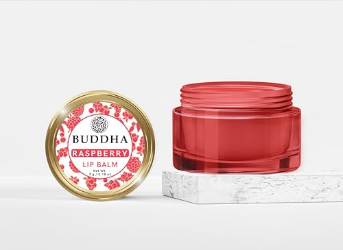 Buddha Natural Berry Kiss Lip Balm With Rasberry (7 Gram) - 100% Ayurvedic, Vegan &amp; Ayush - For Moisturized, Supple and Hydrated Lips(FROM INDIA)JEZ - View 6 of 6