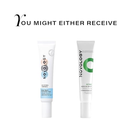 Novology Acne Spot Corrector Gel | Spot Corrector for Active Acne, Whiteheads, Blackheads | With 0.1% Thymol + Terpineol | For Oily &amp; Acne Prone Skin 30gm(FROM INDIA)JEZ - View 3 of 6