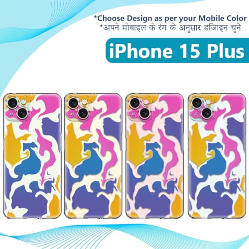 Fashionury Designer Case for Apple iPhone 15 Plus Back Cover for Apple iPhone 15 Plus Printed Back Cover for Apple iPhone 15 Plus -D3065 (FROM INDIA FAAZ) - View 3 of 5