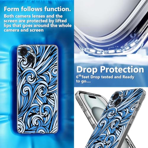 Fashionury Designer Case for Apple iPhone 15 Plus Back Cover for Apple iPhone 15 Plus Printed Back Cover for Apple iPhone 15 Plus -D2036 (FROM INDIA FAAZ) - View 2 of 5