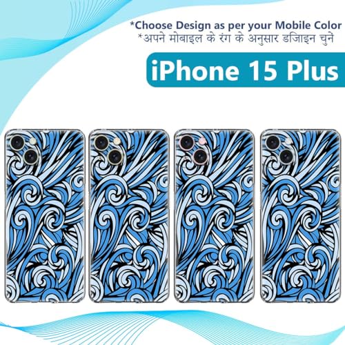 Fashionury Designer Case for Apple iPhone 15 Plus Back Cover for Apple iPhone 15 Plus Printed Back Cover for Apple iPhone 15 Plus -D2036 (FROM INDIA FAAZ) - View 3 of 5