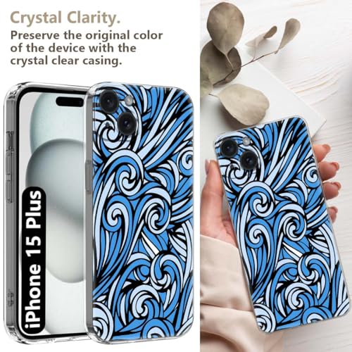 Fashionury Designer Case for Apple iPhone 15 Plus Back Cover for Apple iPhone 15 Plus Printed Back Cover for Apple iPhone 15 Plus -D2036 (FROM INDIA FAAZ) - View 5 of 5
