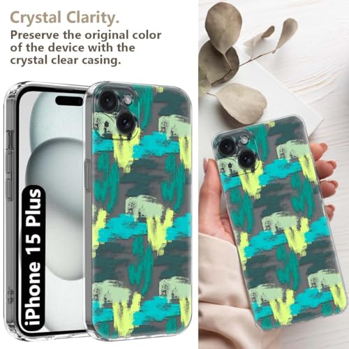 Fashionury Designer Case for Apple iPhone 15 Plus Back Cover for Apple iPhone 15 Plus Printed Back Cover for Apple iPhone 15 Plus -D2030 (FROM INDIA FAAZ) - View 5 of 5