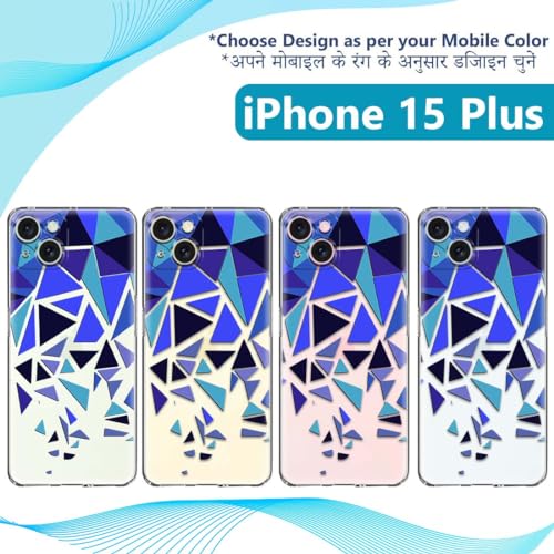 Fashionury Designer Case for Apple iPhone 15 Plus Back Cover for Apple iPhone 15 Plus Printed Back Cover for Apple iPhone 15 Plus -D0401 (FROM INDIA FAAZ) - View 3 of 5