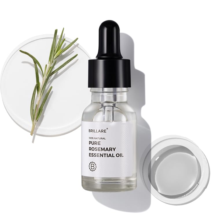 BRILLARE Pure Rosemary Essential Oil For Hair Growth 15 Ml, 70 Grams(FROM INDIA)JEZ - View 2 of 7