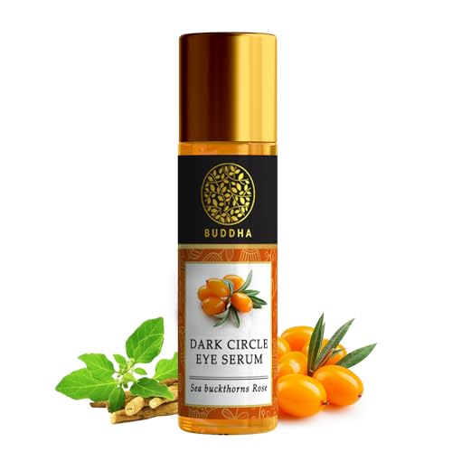 Buddha Natural Dark Circle Eye Serum (10 ml) - Helps Get Bright, Youthful Eyes, Reduces Dark Circles - 100% Chemical-Free(FROM INDIA)JEZ - Main product image