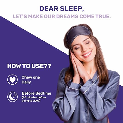 Mypro Sport Nutrition Melatonin Sleep Gummies | No Side Effect With Chamomile,Tart Cherry &amp; Vitamin D2 | Promotes Deep Sleep | Calms Brain &amp; Relaxes Nerves | Wake Up Fresh &amp; Energetic - 30 Gummies (FROM INDIA)SAB - View 4 of 7