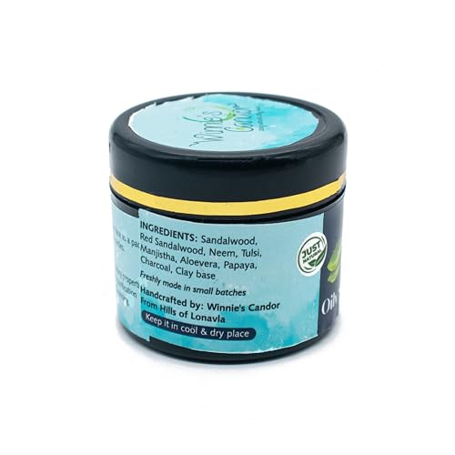 WINNIES CANDOR Oily Skincare Facepack &amp; Scrub Combo 2-in-1 Pack, 15g (FROM INDIA)SAB - View 6 of 7
