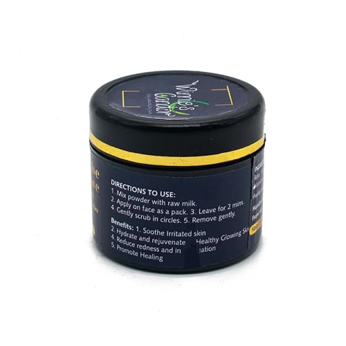 WINNIES CANDOR Sensitive Skincare Facepack &amp; Scrub Combo, 2 in 1 Pack, for Sensitive Skin Types, 15g (FROM INDIA)SAB - View 3 of 7