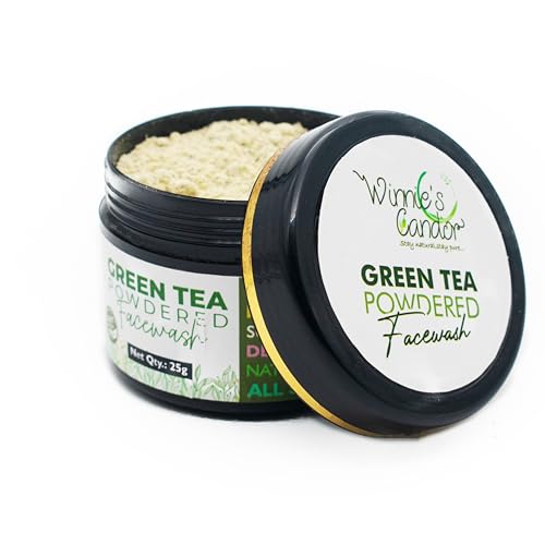WINNIES CANDOR Green Tea Powdered Face Wash for Bright and Clear Skin Facewash, 25g (FROM INDIA)SAB - View 6 of 6