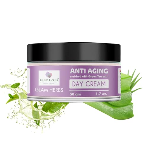 GLAM HERBS 24k Gold Face Scrub 100g &amp; Anti Aging Face Cream 50g for Glowing &amp; Radiant Skin | Tan Removal, Exfoliation &amp; Blackhead Removal | Saffron Enriched | Gentle Deep Scrub for Women &amp; Men(FROM INDIA)JEZ - View 3 of 7