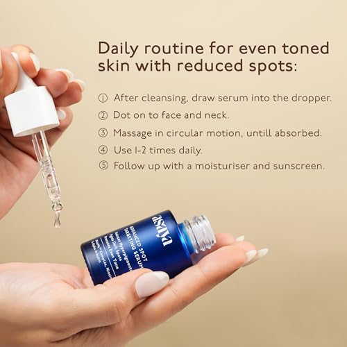 Asaya Advanced Pigmentation Serum for Reducing Dark Spots &amp; Acne Marks | MelaMe™ Complex, Niacinamide &amp; Alpha Arbutin | Fades pigmentation &amp; Evens Dull Skin | For All skin types | Men &amp; Women | 30 ml (FROM INDIA)SAB - View 5 of 6
