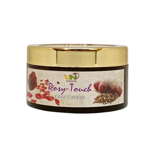 Vivid Naturally Handmade Rosy-Touch Face Cream - Anti-Aging, Skin Glow, Spot Removal, with Rose Extract &amp; Shea Butter, 79gm(FROM INDIA)JEZ - View 2 of 2