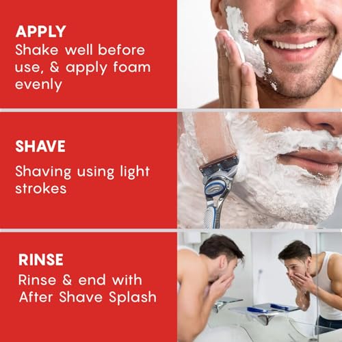 Zavers DUXX LYKO Plus Shaving Foam Regular – Advanced Moisturizer for Ultra-Smooth Shave, Long-Lasting Hydration, and Exceptional Skin Comfort, 400 ml(FROM INDIA)JEZ - View 3 of 3