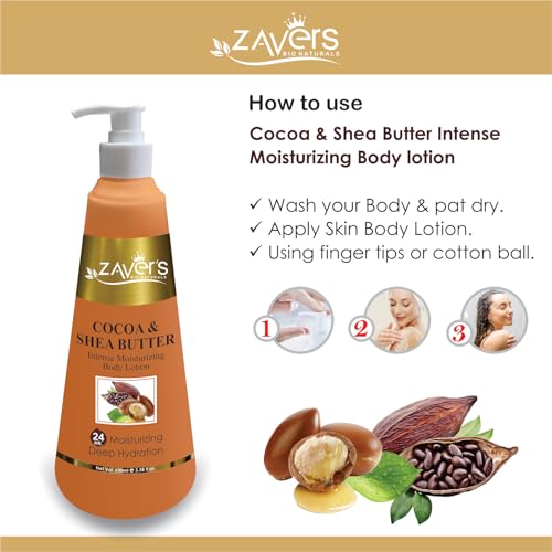 Zavers Green Tea &amp; Vitamin E Body Lotion - Revitalizing Body Lotion for Soft, Supple &amp; Revitalized Healthy Skin - Enriched with Natural Ingredients for Deep Hydration and Nourishment, 400 ml(FROM INDIA)JEZ - View 3 of 3