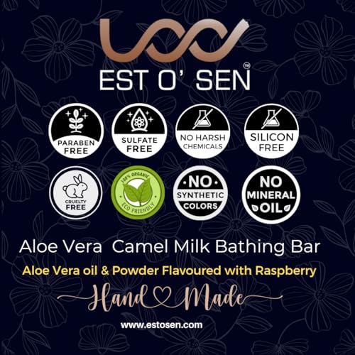 Estosen Handmade Sandalwood Tea tree Premium soap - 100% organic - Tea tree oil - Sandalwood Powder - Veg Glycerin - Cold Pressed Coconut oil -100% Paraben - Free -Sulphate Free - No Synthetic Colours(FROM INDIA)JEZ - View 5 of 5