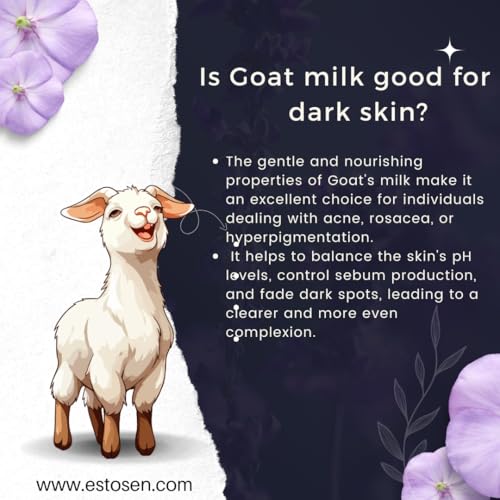Estosen Fresh Goat Milk Aloe vera Handmade Premium Soap - 100% Organic - Aloe Vera oil &amp; powder - Cold Pressed Coconut oil - Olive Oil - Almond Oil - 100%Paraben Free - Sulphate Free - No Synthetic Colours 85GM (FROM INDIA)JEZ - View 3 of 7