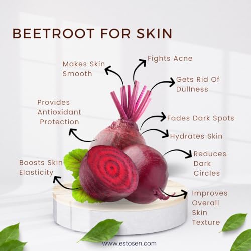 Estosen Pure Goat Milk Shea Butter Beetroot Handmade Premium Soap, 100% Organic,Fresh Goat Milk Shea Butter Beetroot Powder &amp; oil, Cold Pressed Coconut oil, Glycerin, Vitamin C, Aloe vera oil, Almond Oil, Fragrance oil, essential oil &amp; Lye,(FROM INDIA)JEZ - View 7 of 7
