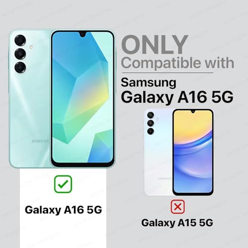 WOW IMAGINE Shock Proof Flip Cover Back Case Cover for Samsung Galaxy A16 5G (Flexible | Leather Finish | Card Pockets Wallet & Stand | Blue) (FROM INDIA FAAZ) - View 2 of 6