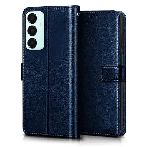 WOW IMAGINE Shock Proof Flip Cover Back Case Cover for Samsung Galaxy A16 5G (Flexible | Leather Finish | Card Pockets Wallet & Stand | Blue) (FROM INDIA FAAZ) - View 3 of 6